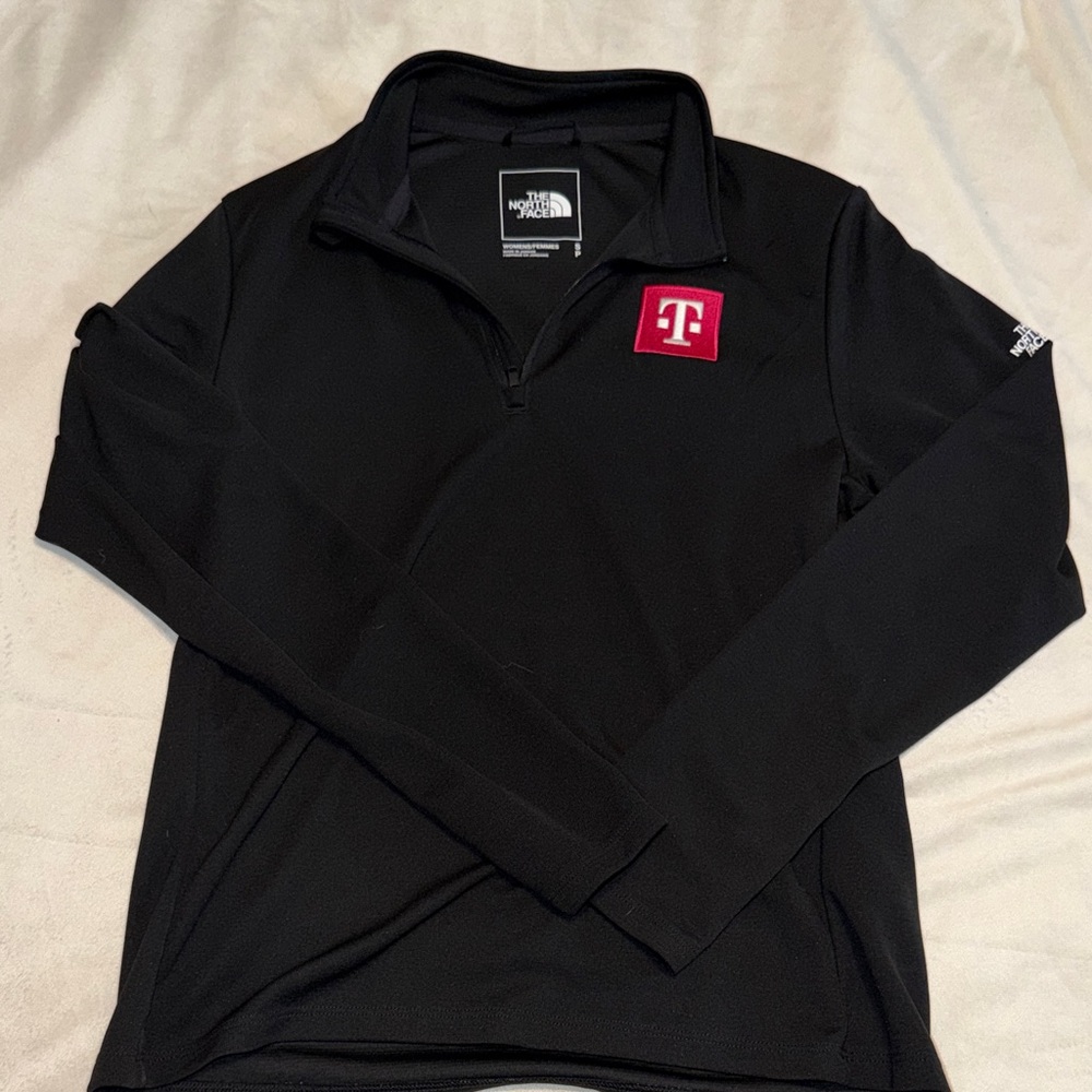T-Mobile The North Face Black Pullover with Red Logo